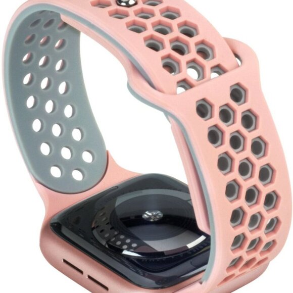 NEXT - Sport Band DUO Watch Strap for Apple Watch® 42/444mm - Pink - Picture 2 of 4